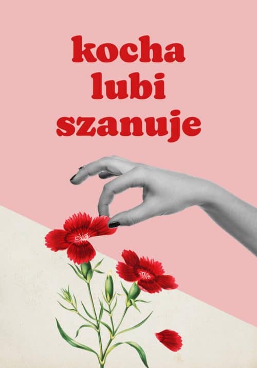 Plakat Kocha lubi szanuje od sklepu Myśli na ścianę