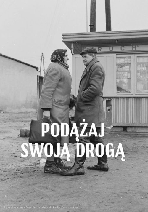 Plakat Podążaj swoją drogą od sklepu Myśli na ścianę