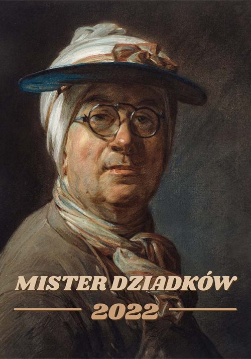 Plakat Mister Dziadków 2022 od sklepu Myśli na ścianę